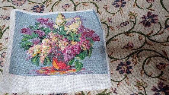 Работа «Сирень»