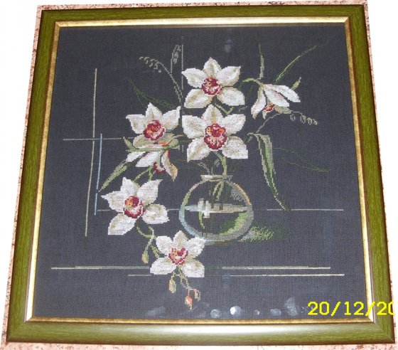 Работа «Орхидеи»