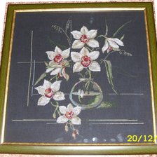 Работа «Орхидеи»