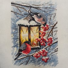 Работа «Овен Рождественский свет»