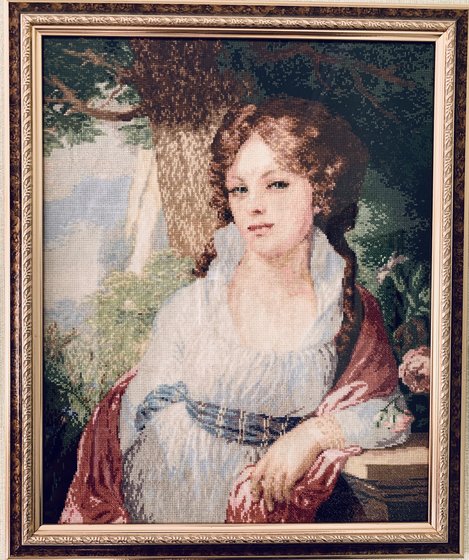 Работа «Лопухина М.И. Золотое Руно, 45 цветов, 220х270 клеток»