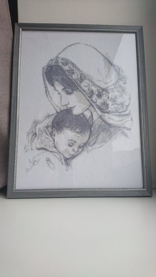 Работа «Мадонна.»