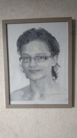 Работа «Портрет внука.»