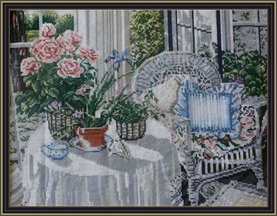 Работа «Утренние лучи»