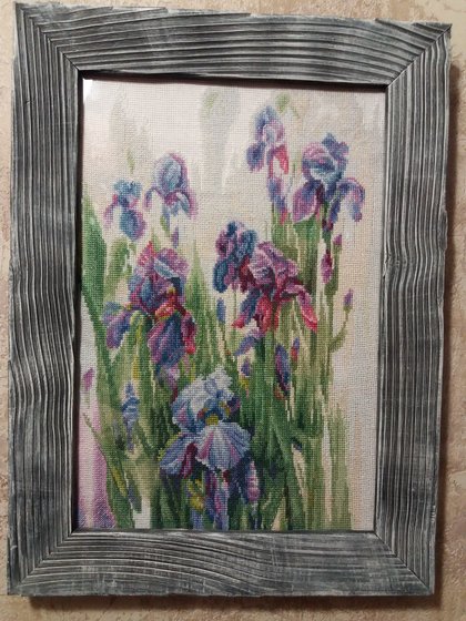 Работа «Ирисы»