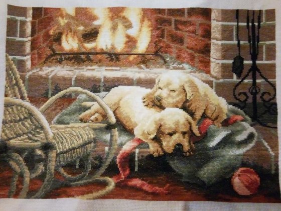 Работа «У камина»