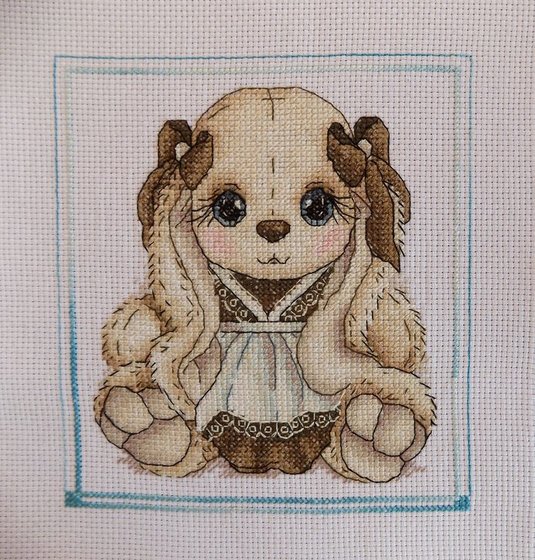 Работа «Зайка-Ми школьница.»