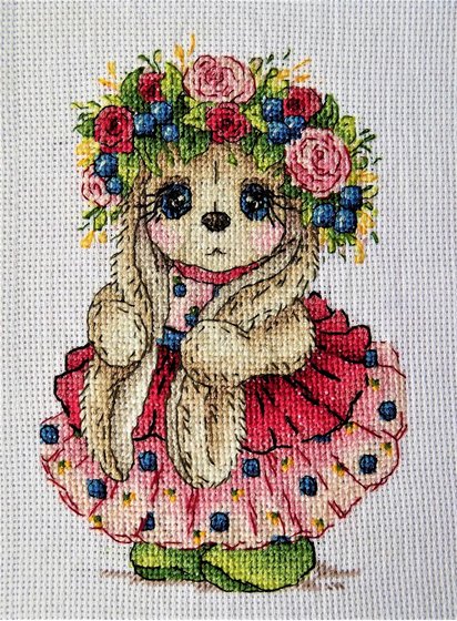 Работа «Зайка-Ми ягодка»