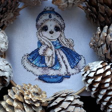 Работа «Моя зимняя красотка готова»