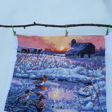 Работа «Зимние утки прилетели»