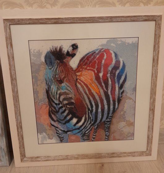 Работа «Зебра»