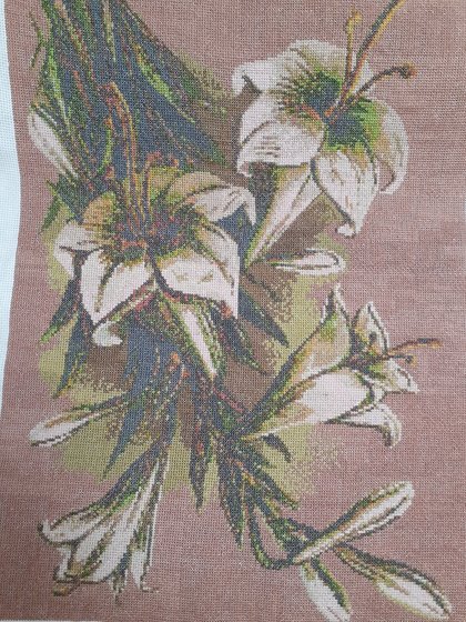 Работа «Лилии»