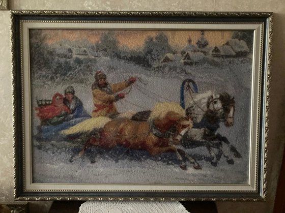 Работа «Рождественские гулянья»