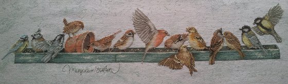 Работа «Птички»