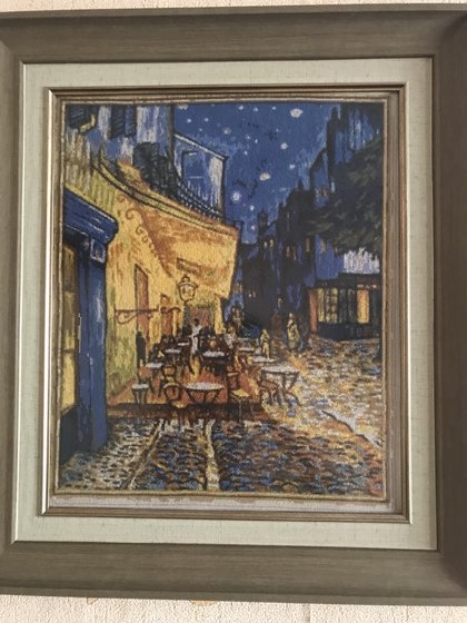 Работа «Ван Гог Ночная терраса кафе»