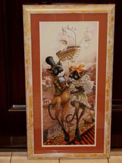 Работа «Свидание на крыше»