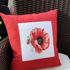 Работа «Подушка "Мак"»