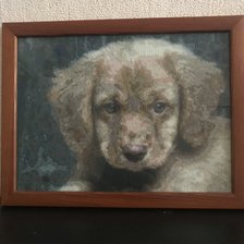 Работа «Щенок»