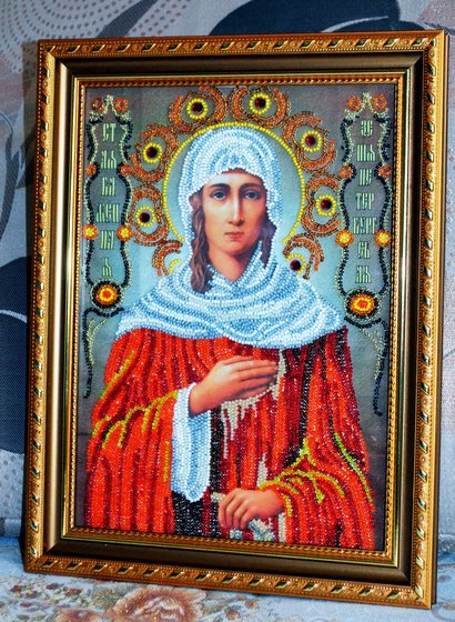 Работа «Икона "Ксения Петербургская"»