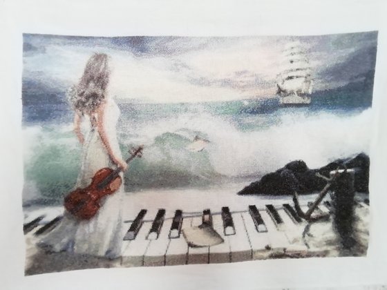 Работа «Музыка моря»