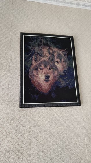 Работа «Пара волков»