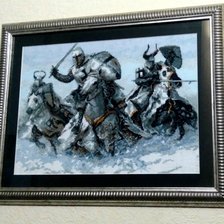 Работа «Рыцари от фирмы Палитра»