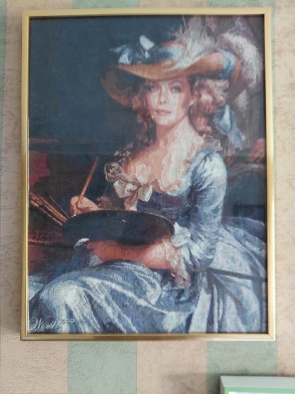 Работа «Художница»