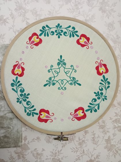 Работа «Крышка на 5 л.ведерко»