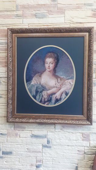 Работа «Маркиза де Помпадур»