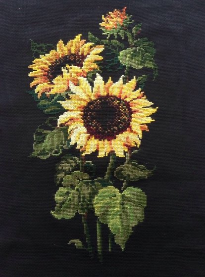 Работа «Подсолнухи»