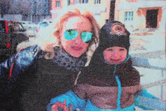 Работа «Мы с сыном ❤️»