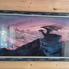 Работа «Закатный дракон 2»