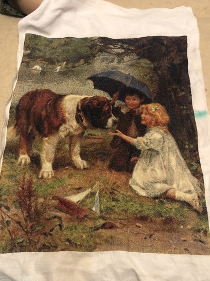 Работа ««Сеня под зонтом», 11 месяцев работы»