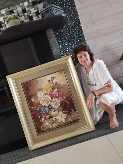 Работа «Букет в размере»