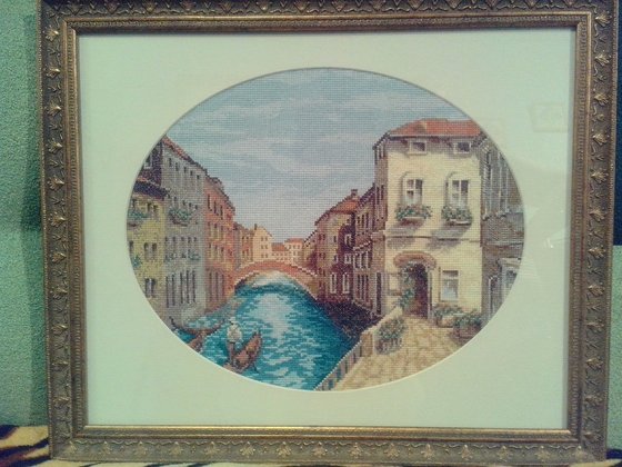 Работа «Утро Венеции»