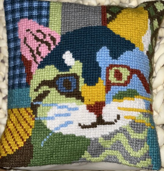 Работа «Подушка Кот 3»