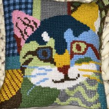 Работа «Подушка Кот 3»