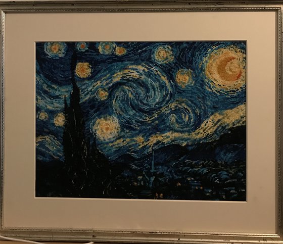 Работа «Ван Гог Ночь»