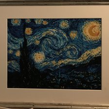 Работа «Ван Гог Ночь»