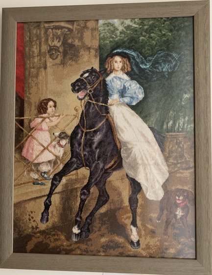 Работа «Брюллов: Всадница»