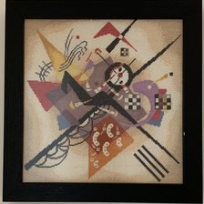 Работа «Кандинский Черные линии»