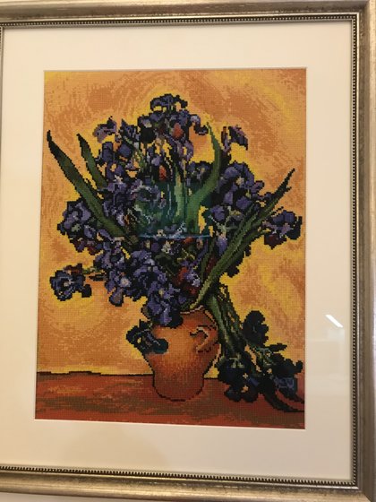 Работа «Ван Гог Ирисы»