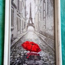 Работа «В Париже дождь»