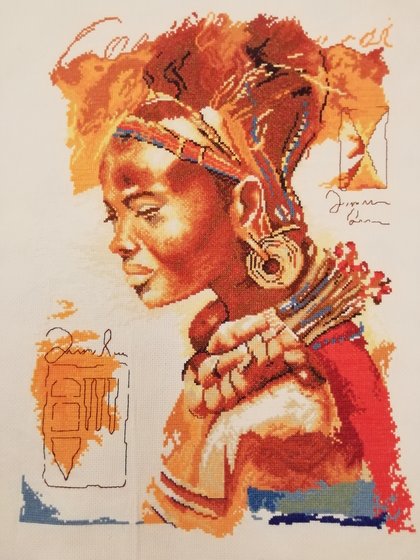 Работа «Африка»