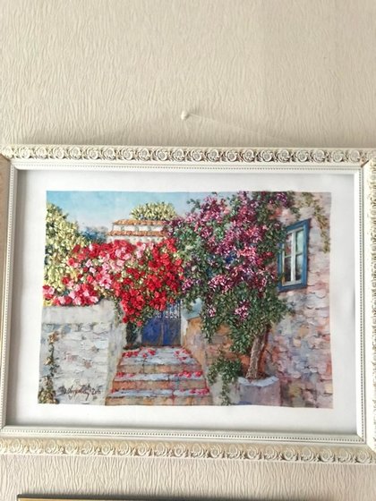 Работа «Греческий дворик»