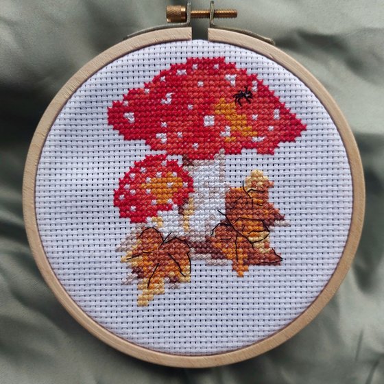 Работа «Мухоморчики»