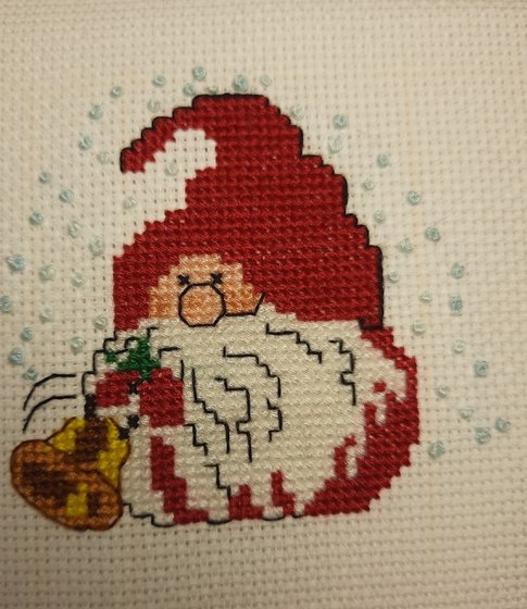 Работа «Новогодний гном 3»