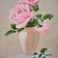 Работа «Розы по картине Катарины Кляйн»