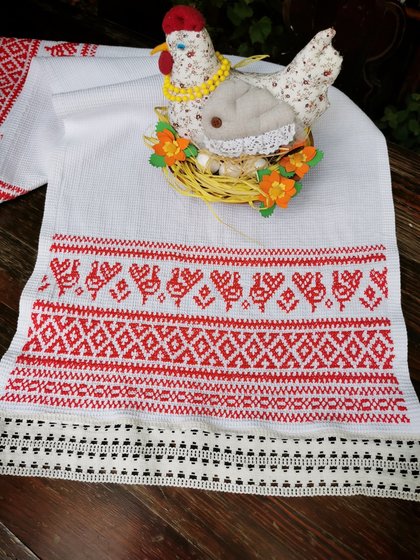 Работа «славянский рушник»