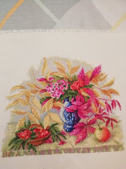 Работа «Осенний натюрморт»